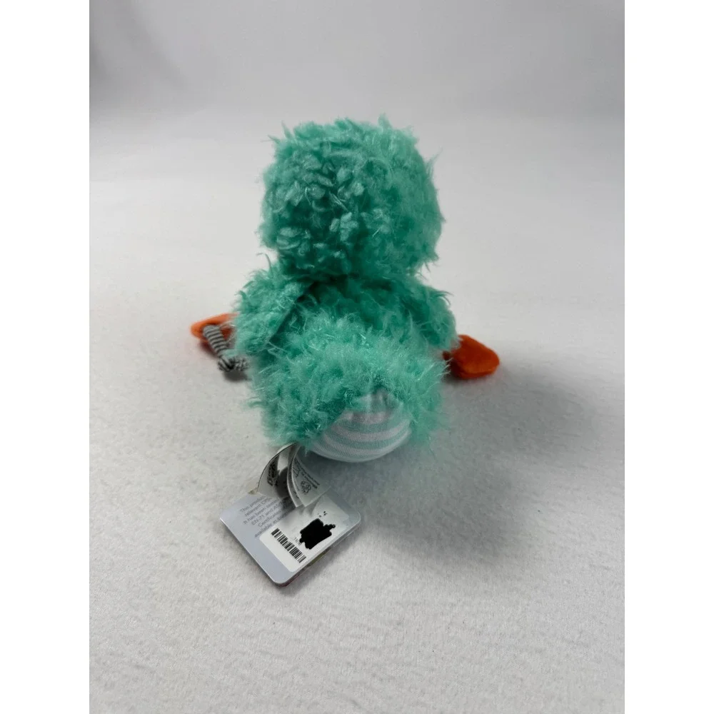 Bunnies by the Bay Piper The Sandpiper Plush NWT Teal Striped Bird
